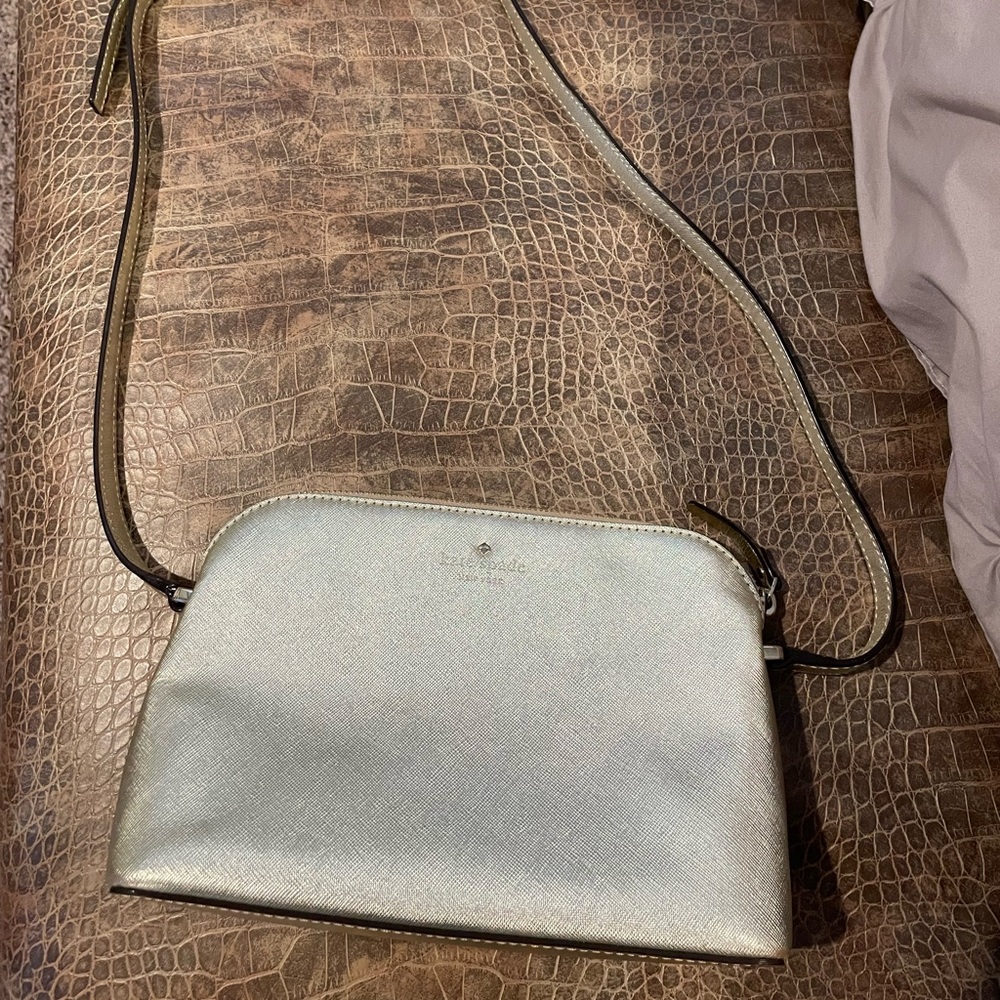 Pre-owned Kate Space Gold Crossbody Bag